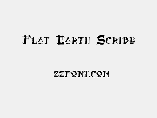 Flat Earth Scribe