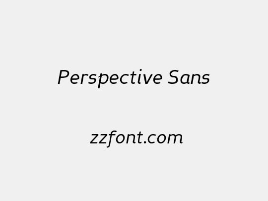 Perspective Sans