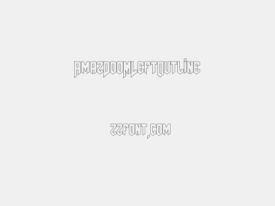 AmazDooMLeftOutline