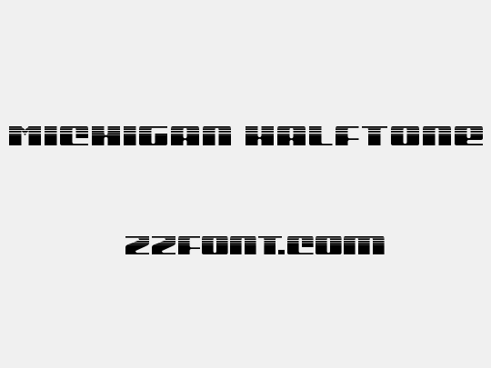 Michigan Halftone