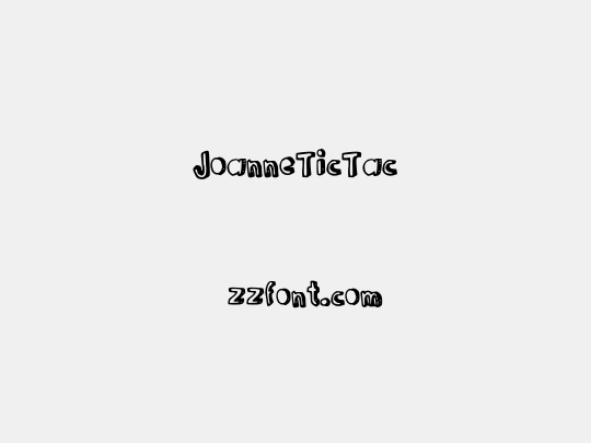 JoanneTicTac