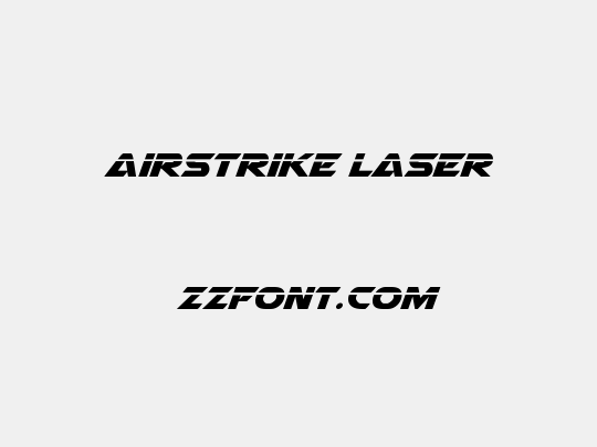 Airstrike Laser