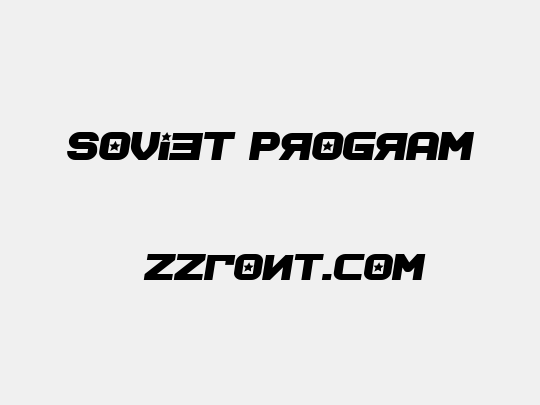 Soviet Program