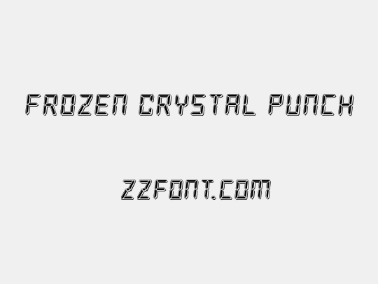 Frozen Crystal Punch