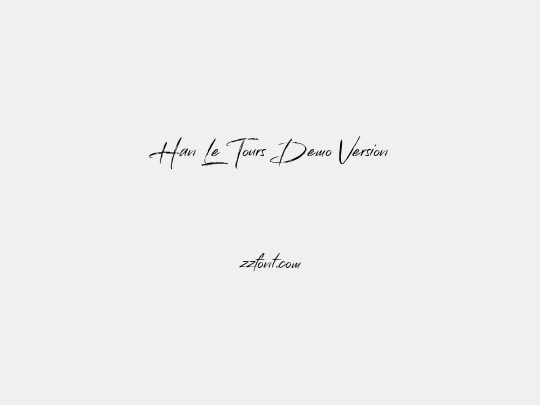 Han Le Tours Demo Version