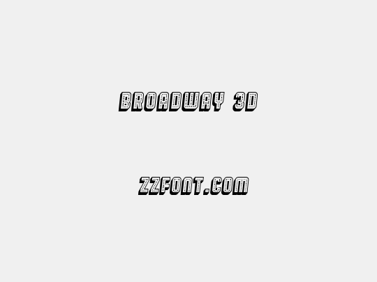 Broadway 3D