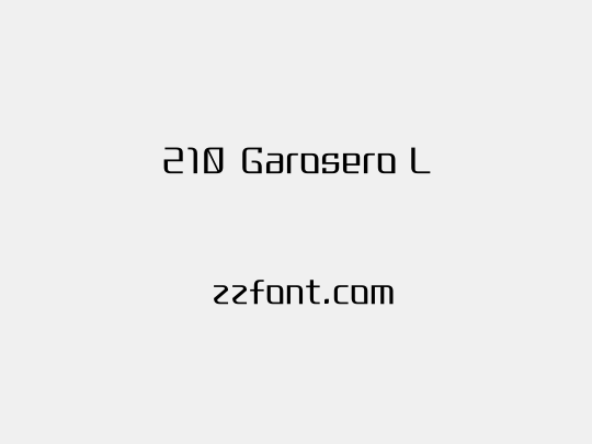210 Garosero L