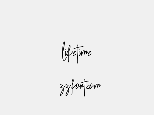 lifetime