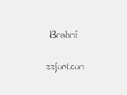 Brahmi