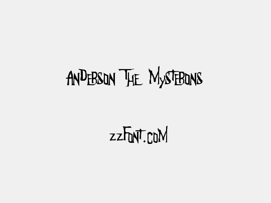 Anderson The Mysterons