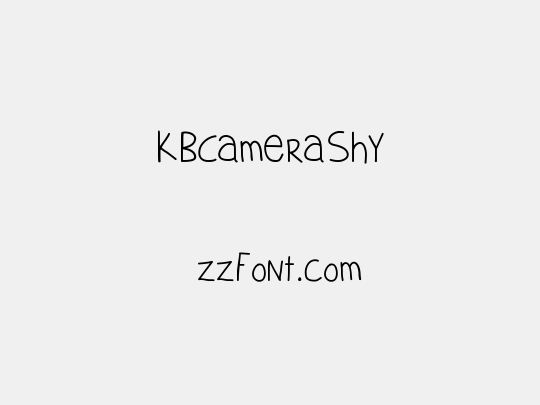 KBCameraShy