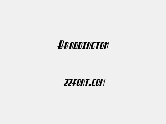 Braddington