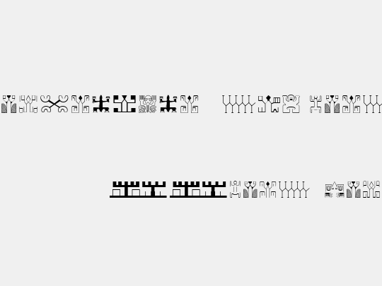 Polynesien Etua font