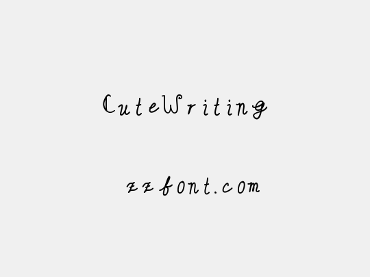 CuteWriting