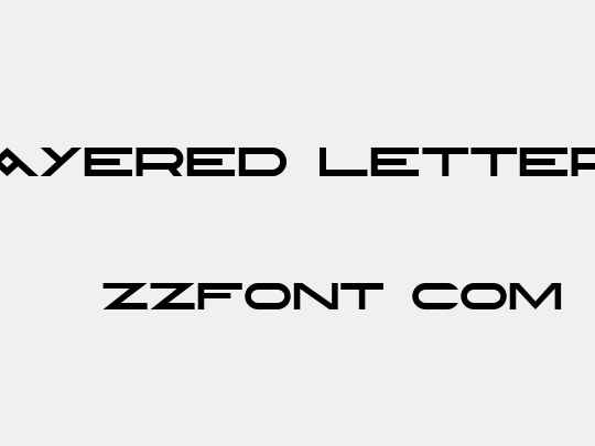 Layered Letters