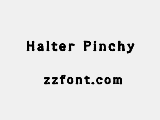 Halter Pinchy
