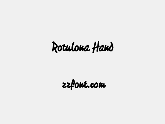 Rotulona Hand