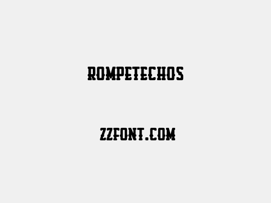 Rompetechos
