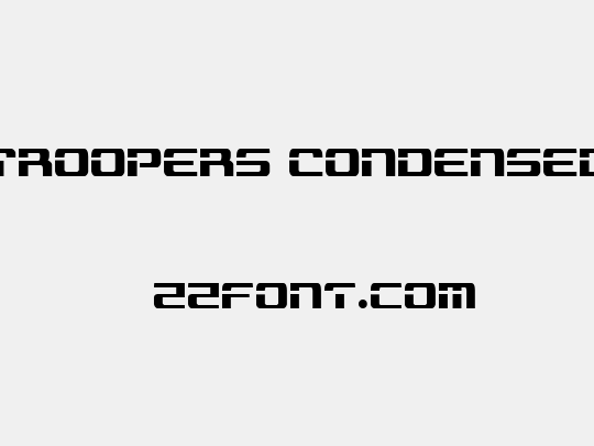 Troopers Condensed