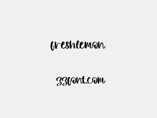 Freshlemon