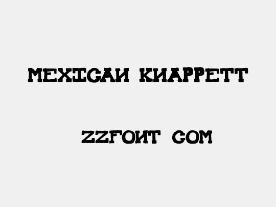 Mexican Knappett