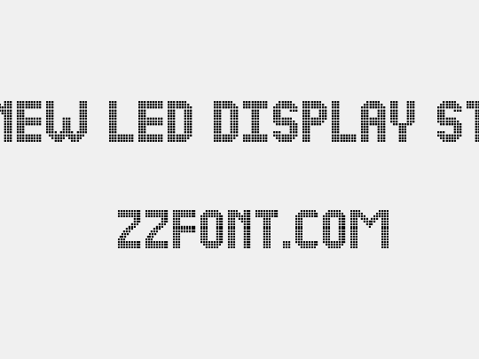 NEW LED DISPLAY ST
