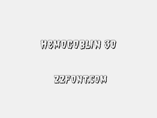 Hemogoblin 3D