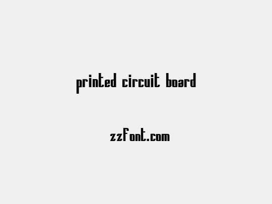 Printed Circuit Board
