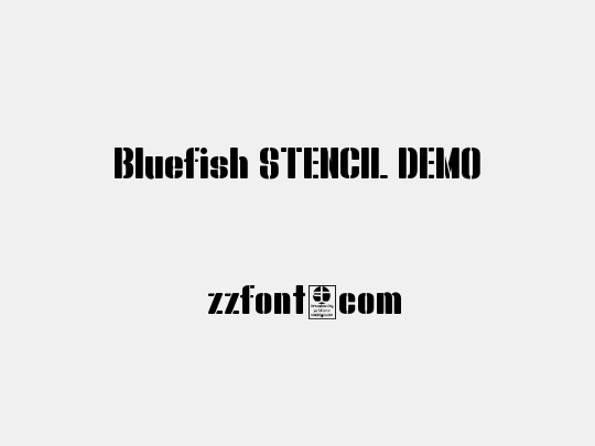 Bluefish STENCIL DEMO
