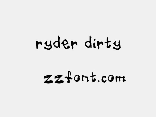 ryder dirty