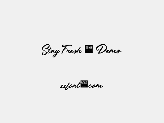 Stay Fresh - Demo