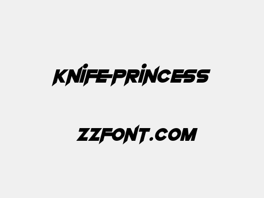 Knife Princess