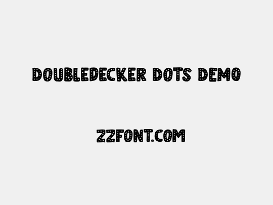 Doubledecker Dots DEMO