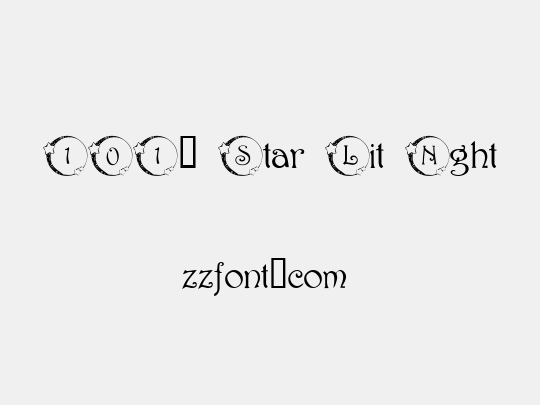 101! Star Lit Nght