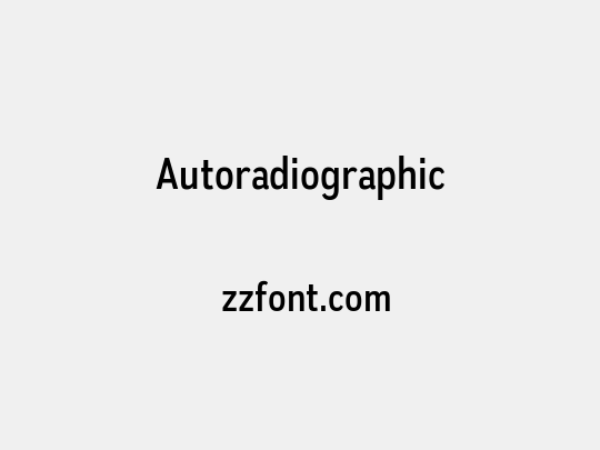 Autoradiographic