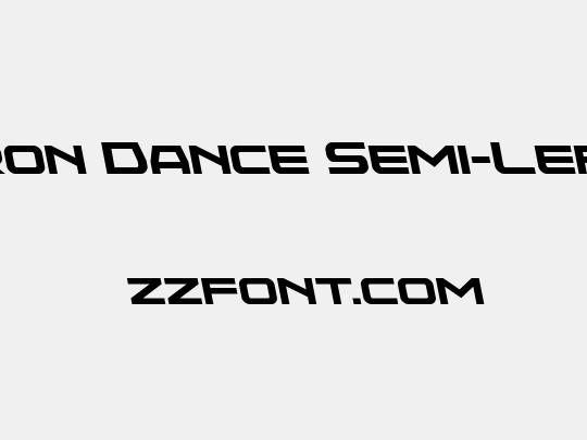 Neutron Dance Semi-Leftalic