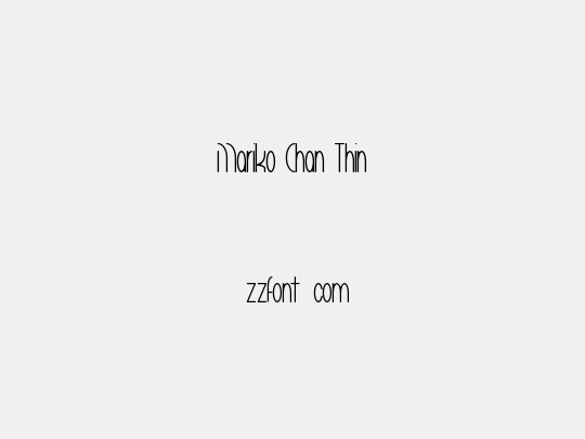 Mariko Chan Thin