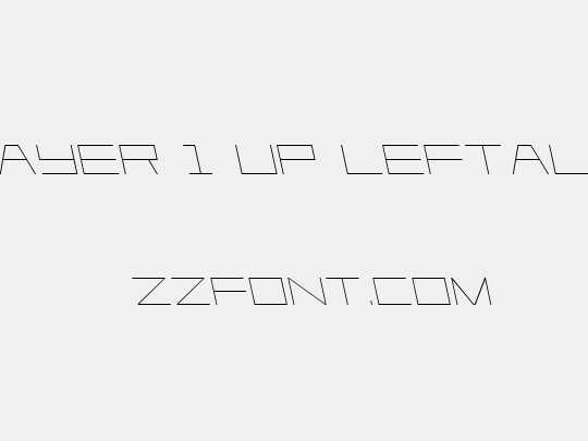 Player 1 Up Leftalic