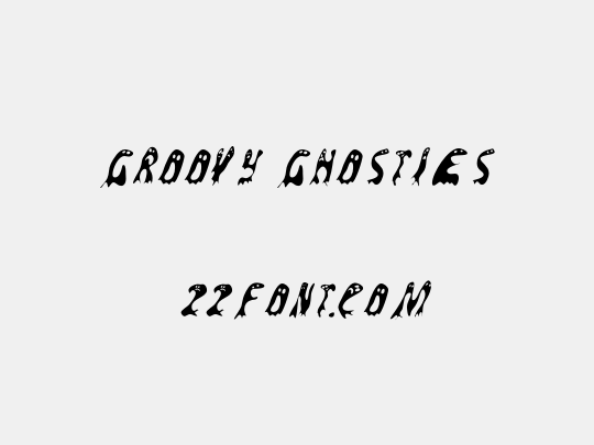 Groovy Ghosties