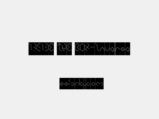 INSIDE THE BOX-Inverse