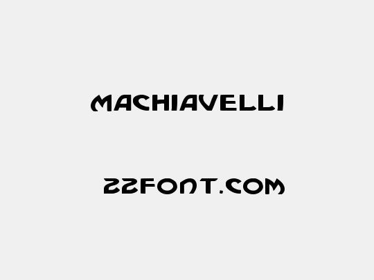 Machiavelli