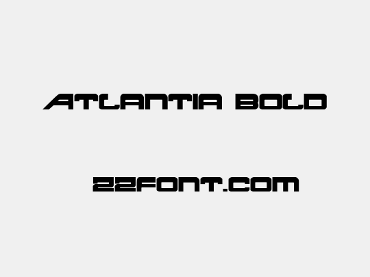 Atlantia Bold