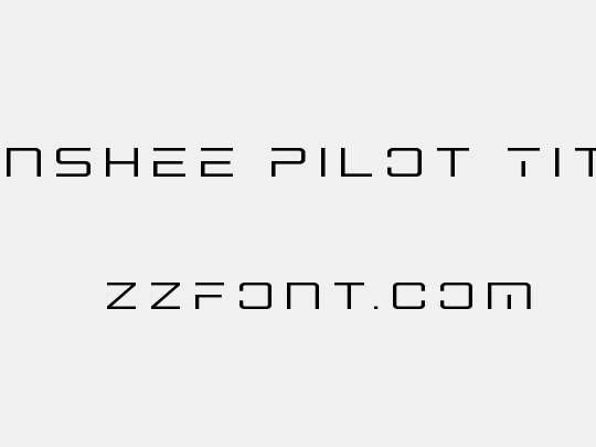 Banshee Pilot Title