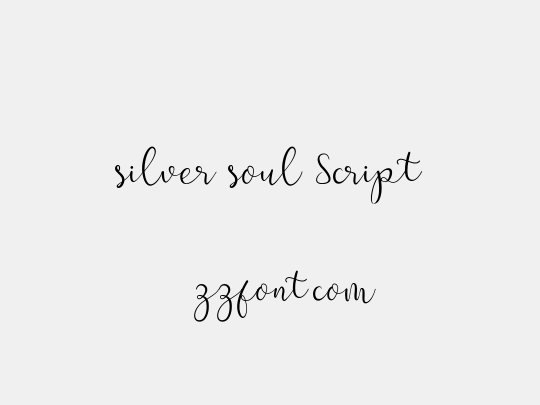 silver soul Script
