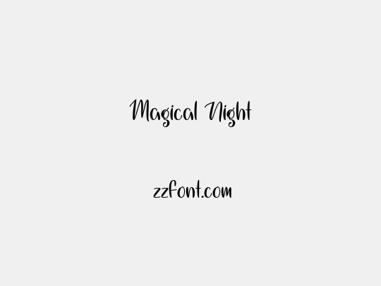 Magical Night