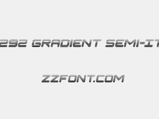 NGC 292 Gradient Semi-Italic