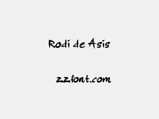 Rodi de Asis