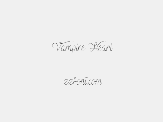 Vampire Heart