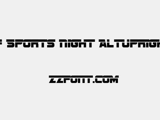 SF Sports Night AltUpright