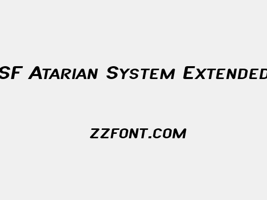SF Atarian System Extended